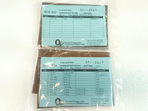 OLMSTEAD PRODUCTS 06678-01H & 06677-01H “1 OF 2” SEAL KIT