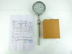 TERRA INSTRUMENTS 100-TGS TEMPRATURE GAUGE EN-13190 RANGE 0-650° C